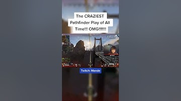 Pathfinder Outplay Apex Legends Double Zipline #apexlegends #apex #pathfinder #apexlegendsclips