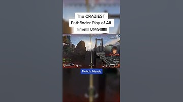 Pathfinder Outplay Apex Legends Double Zipline #apexlegends #apex #pathfinder #apexlegendsclips