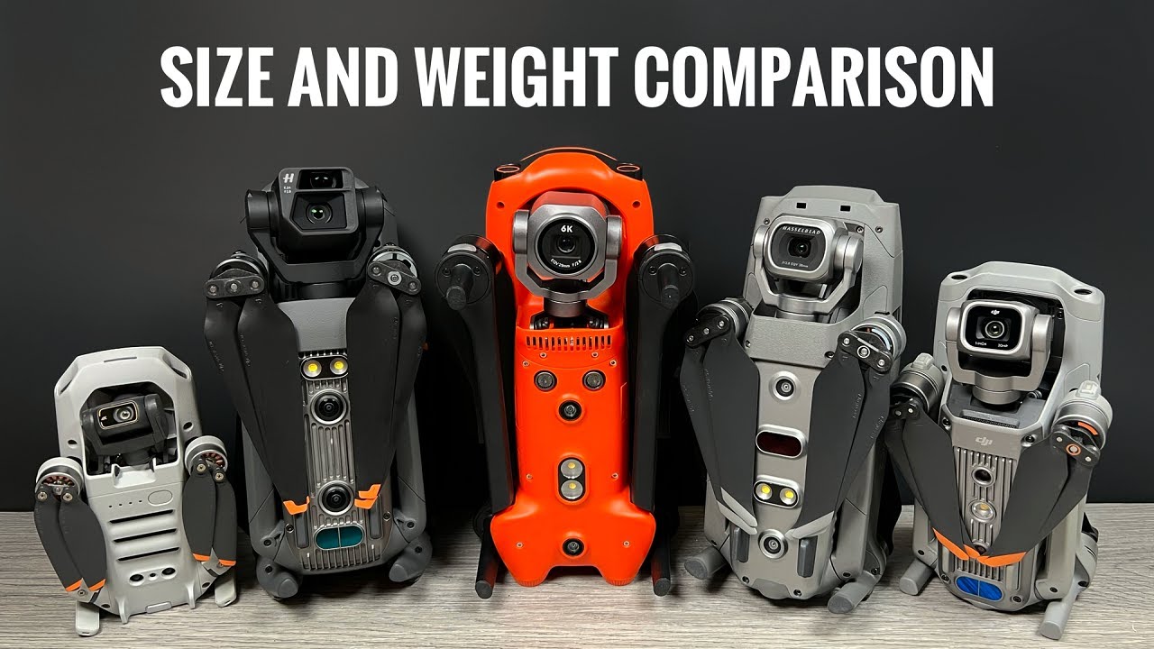Mavic 3 Size and Weight Comparison - YouTube