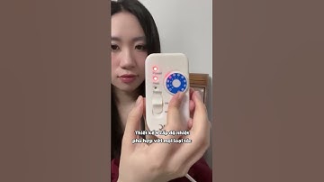 Không mất thời gian, không tốn tiền salon, chỉ cần máy ủ tóc QH Lactus để có mái tóc chắc khỏe l