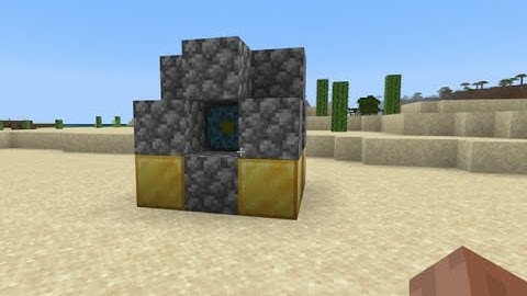 HOW TO CREATE THE NETHER REACTOR CORE MCPE IN 2020!!!