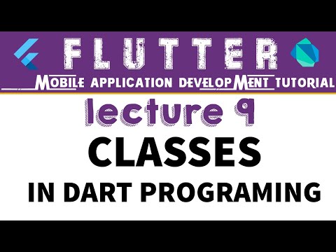 Dart programming tutorial | Classes Lec#9| Urdu/Hindi tutorial