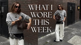 WHAT I WORE & BOUGHT THIS WEEK | Wedding guest outfits, Sezane Milo bag unboxing, Easy summer outfit