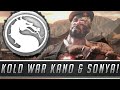 Mortal Kombat X: Revolution Kano &amp; Motherland Sonya (Kold War DLC) Costumes! - Fatalities &amp; More!