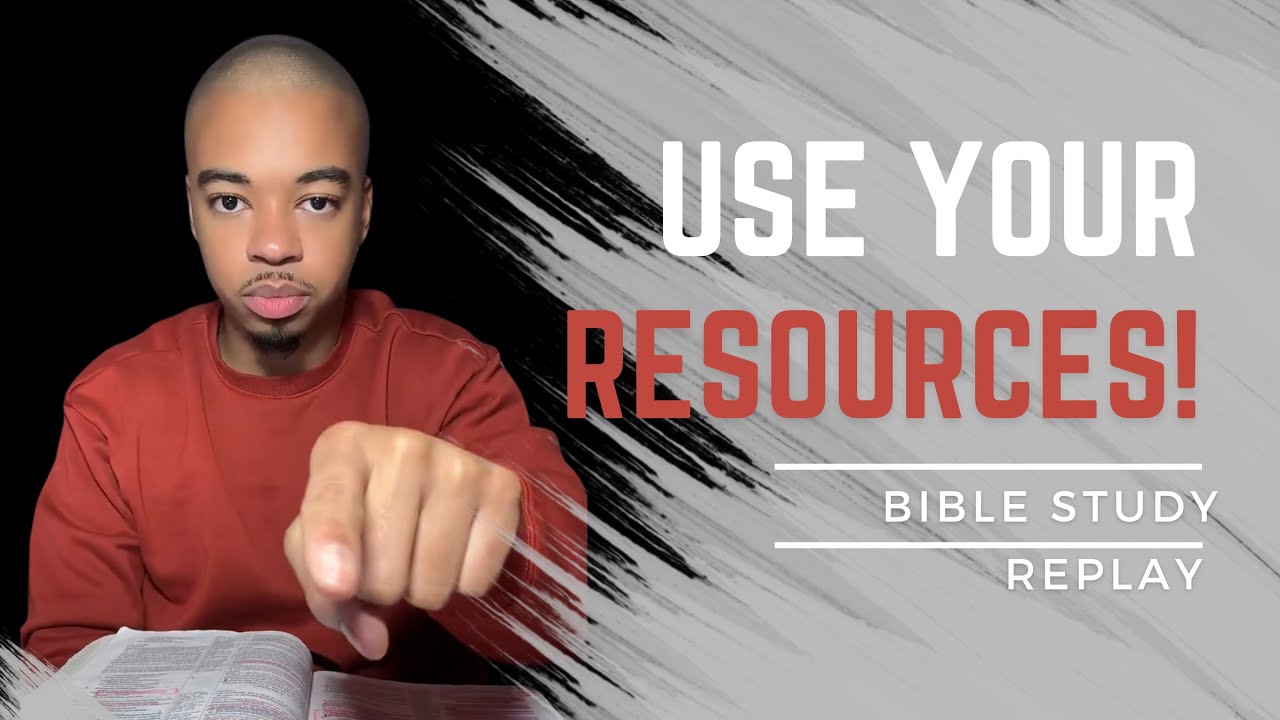 Use Your Resources! // @therobinboynton - YouTube