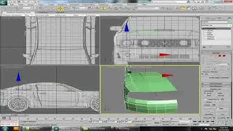 3d Max Car Modeling Part 3