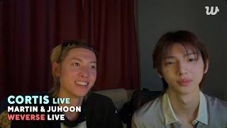 MULTI SUB] CORTIS WEVERSE LIVE (2026.06.13) | MARTIN & JUHOON LIVE