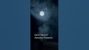 Genki Dama 6” Shells by Astroboy Fireworks #shorts #fireworks #dragonball