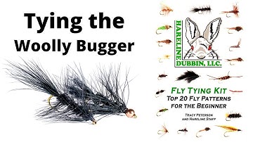 Fly Tying the Woolly Bugger - Hareline Material Fly Tying Kit