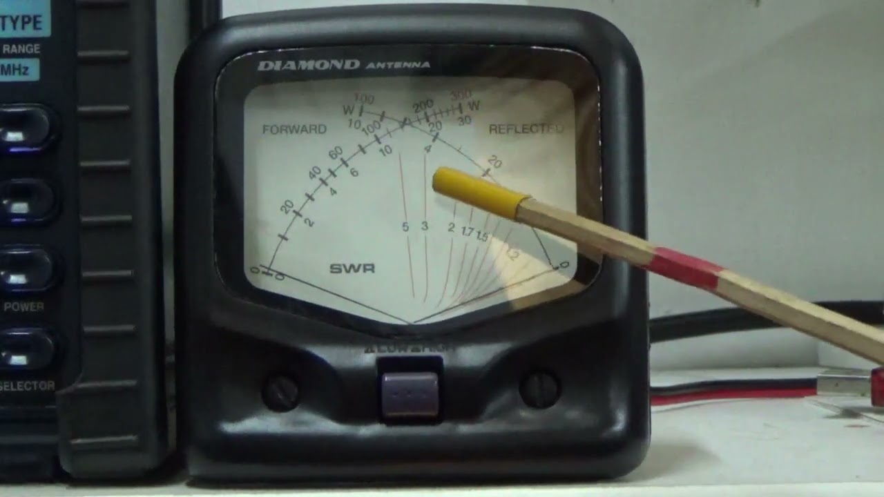 2 Meter SWR Follow-Up Root Cause Found by Testing Diamond Antenna SX40C SWR