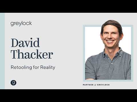 David Thacker | Retooling for Reality: Product Development in Pivotal Moments