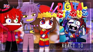 The Amazing Digital Circus React to "Digital Circus Animation" / Themselves | TADC | Gacha Club