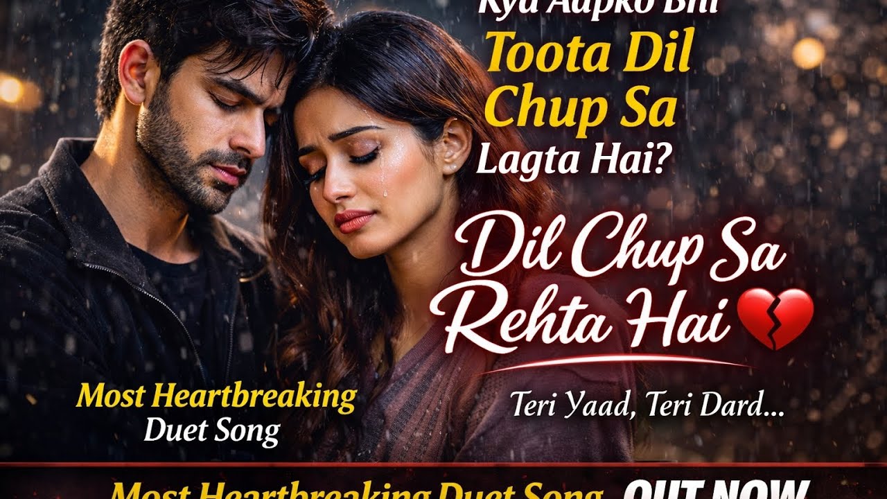 Dil Chup Sa Rehta Hai – Emotional Duet Song 💔 | New Hindi Sad Song 2026 | Broken Love Story