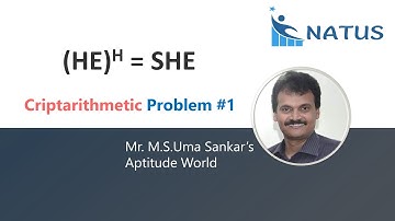 Cryprtarithmetic | Problem #1| (HE)^H = SHE