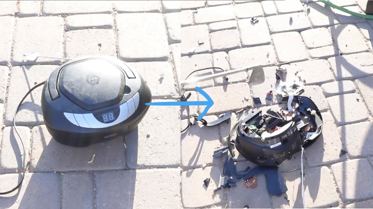 Destroying my cd player in 1 minute YouTube