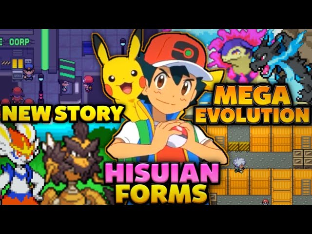 Pokémon Let's go Mewtwo New Complated GBA Rom Hack Mega evolution and  Gigentamax And More New Featur 