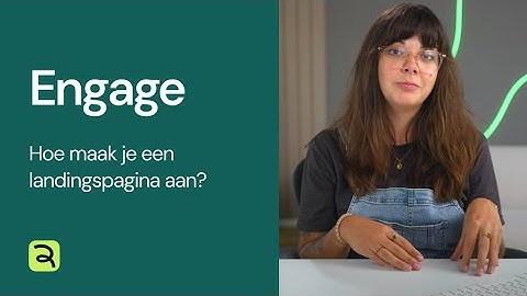 Reloadify -  Hoe maak je een landingspagina aan?