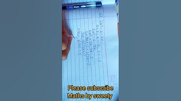 Class 10 chapter 2 Polynomials NCERT exercise 2.2 question 1 #shorts