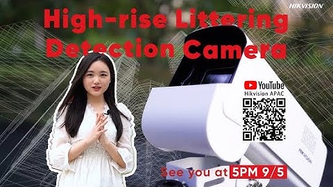 High-rise Littering Detection Camera - How to deal with problems caused by falling objects ？