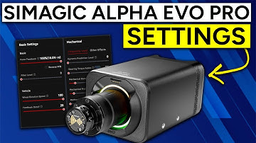My Simagic Alpha Evo Pro Settings (Simpro)