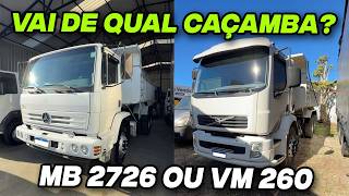 MB 2726 ou Volvo VM 260: qual você escolheria?