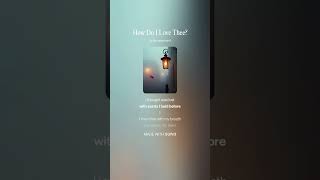How Do I Love Thee? - Argentine Tango