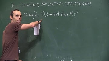 School of Symplectic Topology - Introduction to Contact Geometry - 02