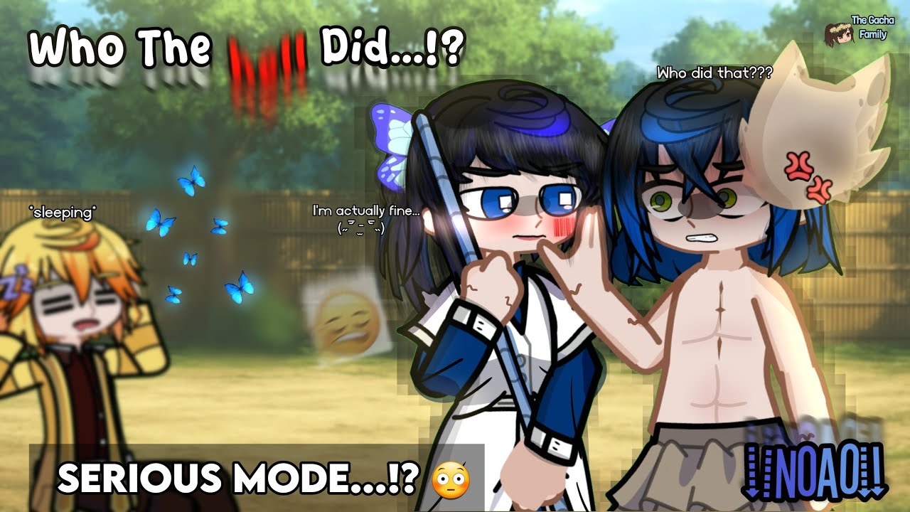 𝙆𝙉𝙔 // 😨Who The H3!! Did...!?😨 // GL2 x Demon Slayer // Ft. InoAoi 