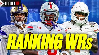 Ranking the Top 5 WRs in the NFL Draft! | Huddle Up