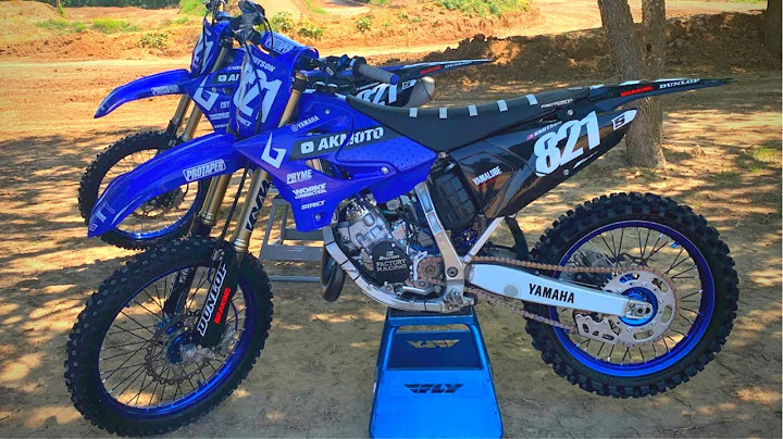 YZ125 vs YZ250F Riding Comparison!