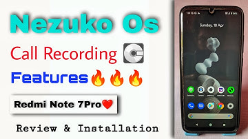 Nezuko Os. Install Nezuko Os On Redmi Note 7 Pro. Android 11,Pixel Launcher,Call Recording Support 🔥