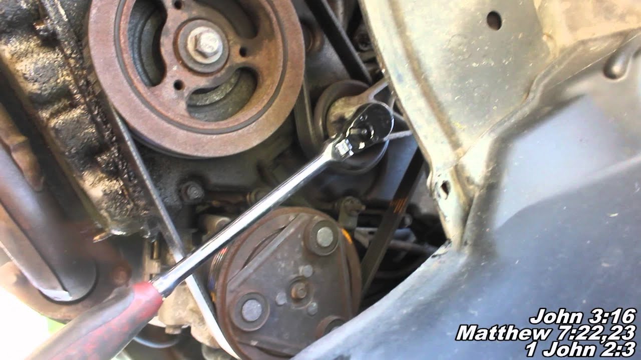 How To Put A Serpentine Belt On A Ford Escape