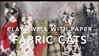 Eclectic Elements Fabric Cats