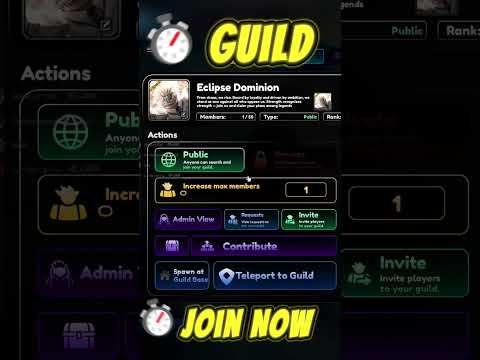 YOU NEED TO JOIN A GUILD NOW Universal Tower Defen