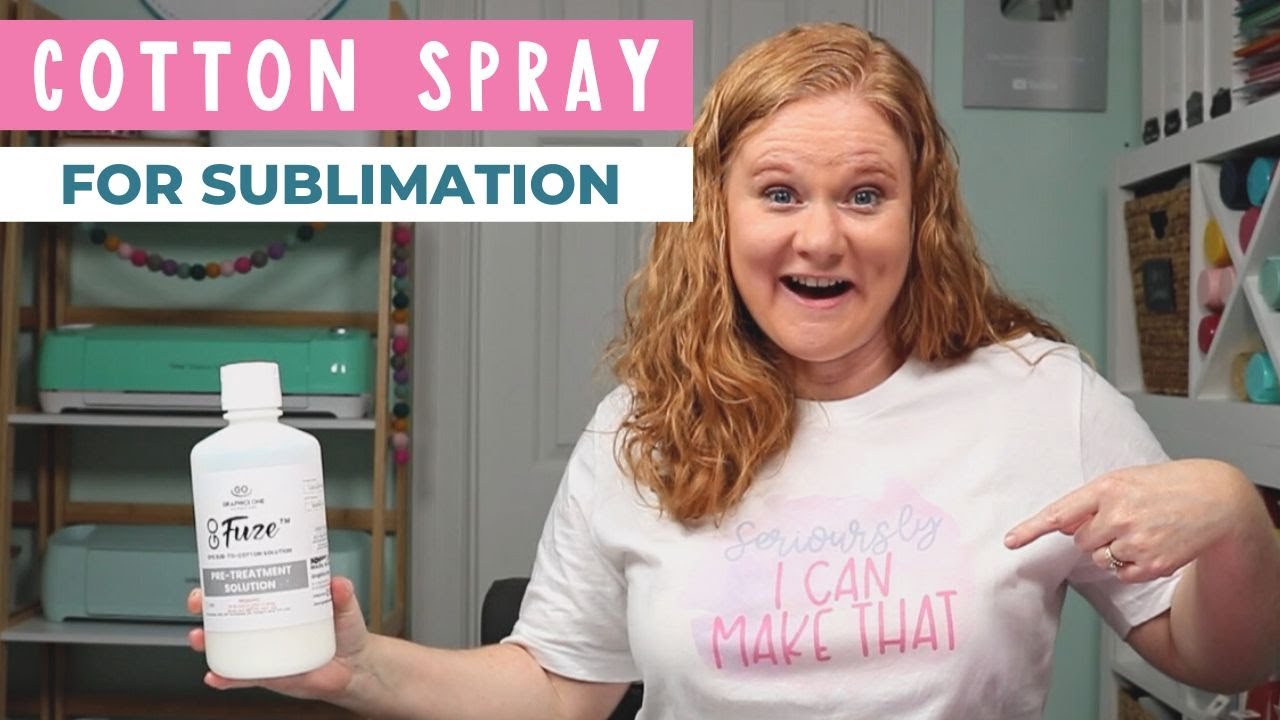 How to Use Sublimation Cotton Spray the Right Way - Angie Holden