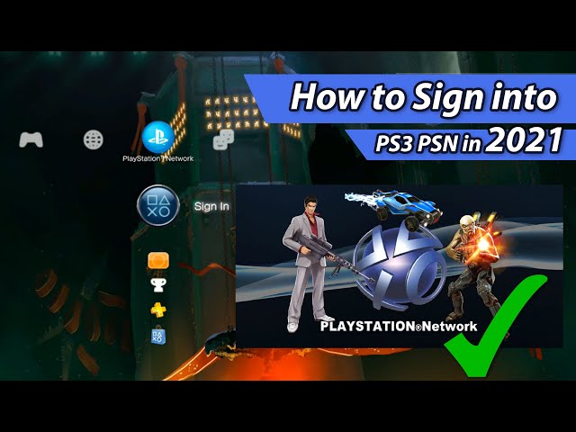 How To Sign Into Playstation Network Ps3