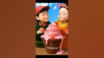 Squid Game AI Eating Colorful Ice Cream Edible Slime ASMR #squidgame #squidgame2 #ai #asmr