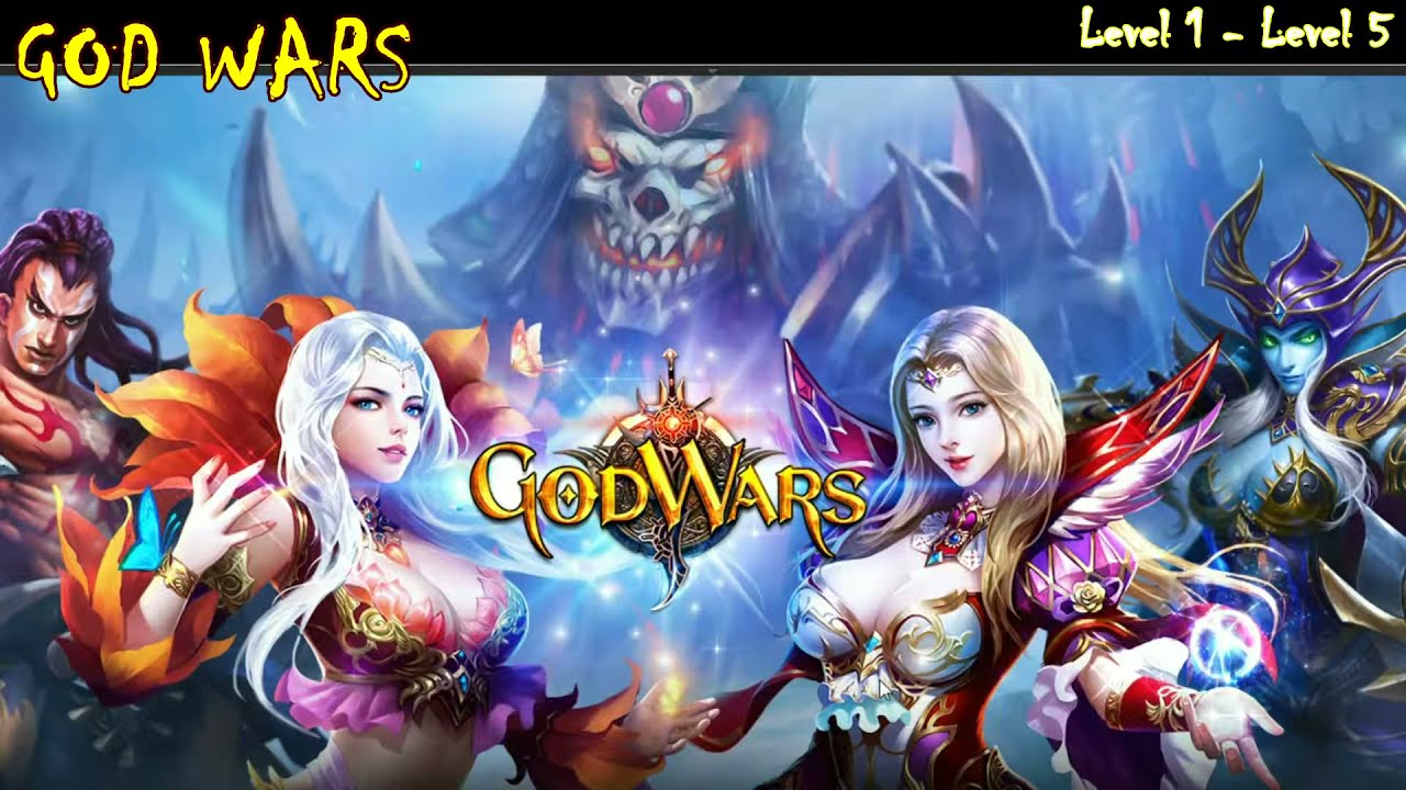 GOD WARS : Browser Game RPG : Level 1 to Level 5 : New ...