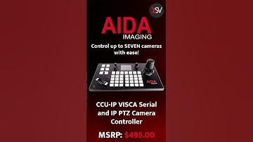 Pilot Your PTZ Cameras with AIDA Imaging