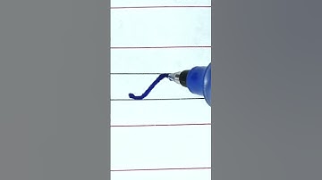 How to write small letter c | Cursive writing a to z #cursivewriting #handwriting  #shorts