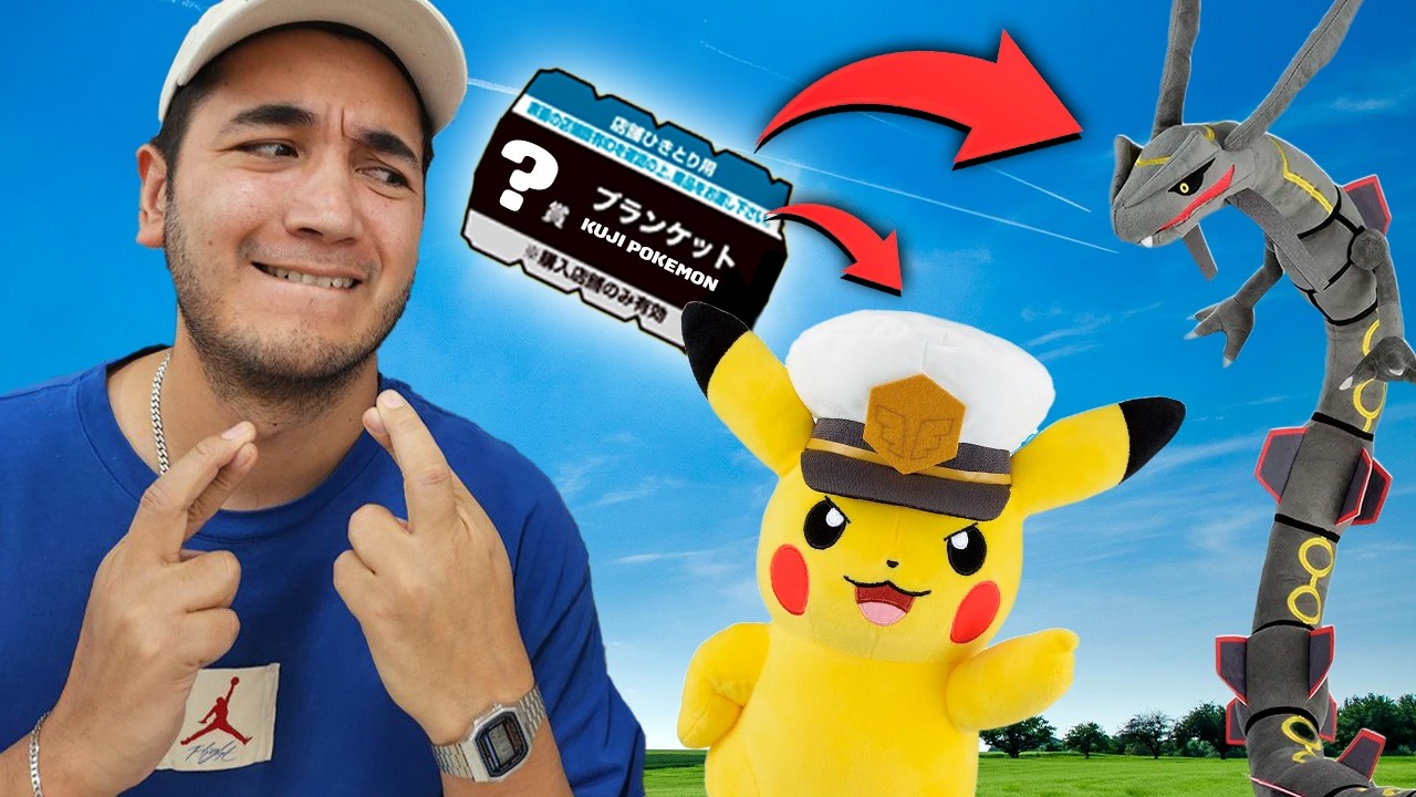 😁 Encontré SORTEO de PRODUCTOS POKEMON en JAPON | Ichiban Kuji