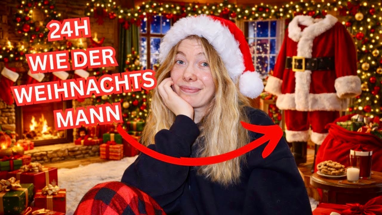 Türchen 24// 24H LEBEN WIE DER WEIHNACHTSMANN...?🧑🏻‍🎄🎄👀