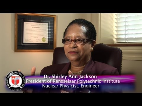 Why Engineering? - with Dr. Shirley Ann Jackson