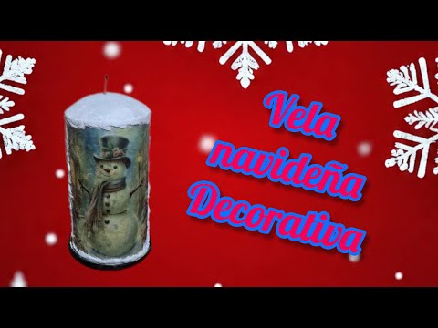 Beautiful luminous candle!