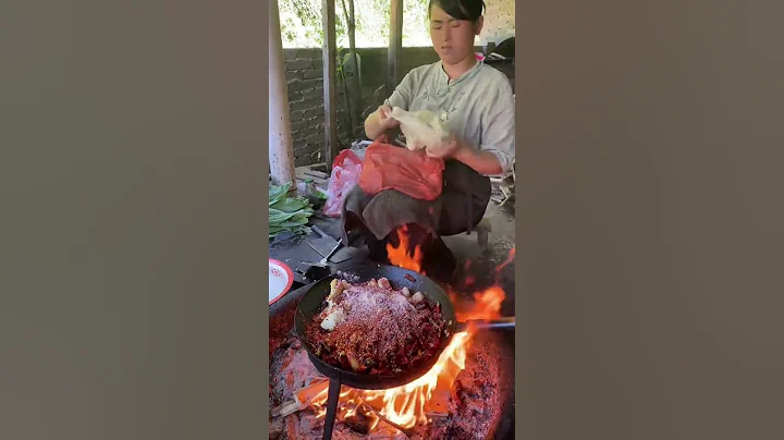 My husband worked so hard,I make yummy food for him #food #funny #shorts