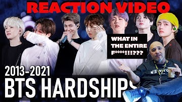 BTS HARDSHIPS 2013-2021 by xCeleste:  Reaction video by DJ/Producer Frankie Biggz