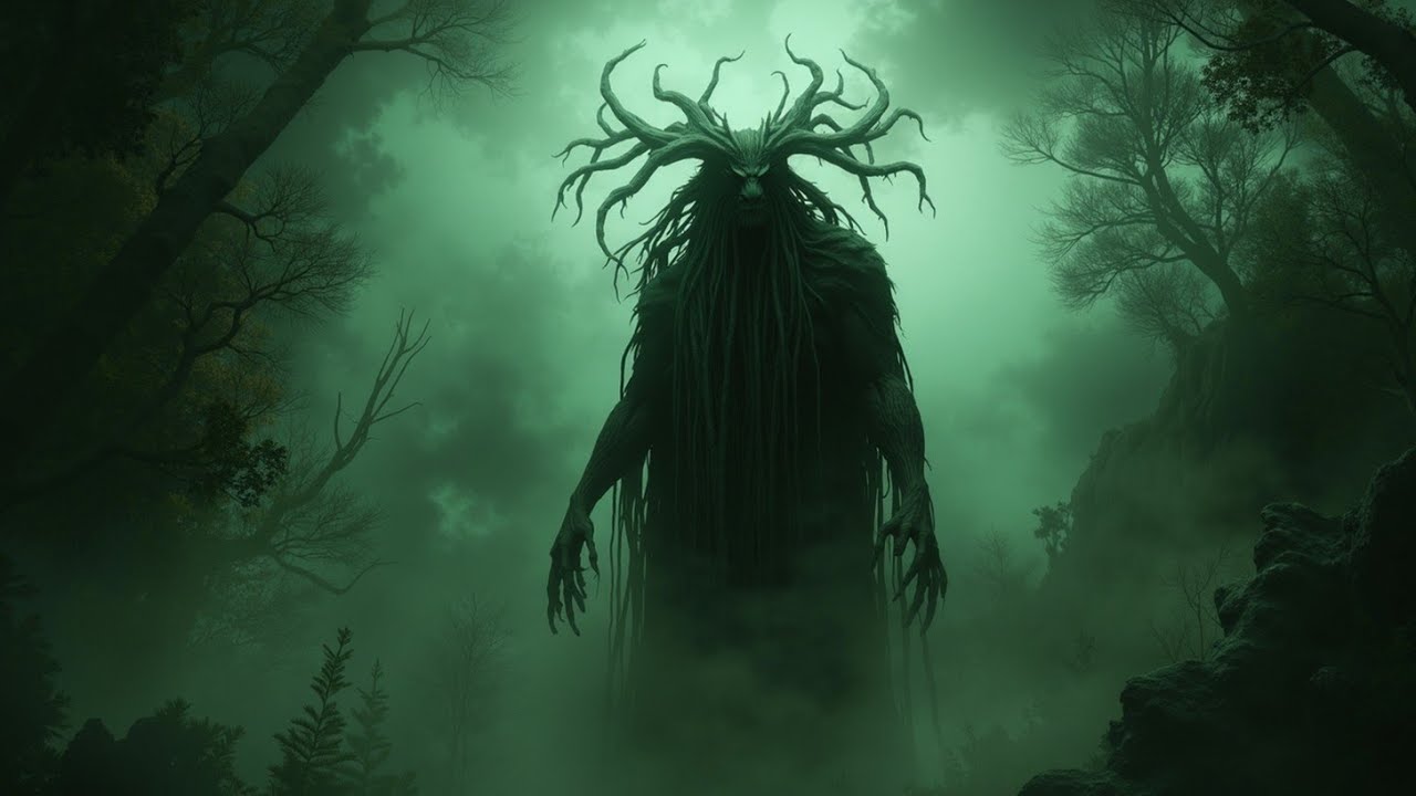 Монстр Проклятого Леса - Эпическая Музыка Ужасов | Темный Интенсивный Гибридный Звуковой Пейзаж