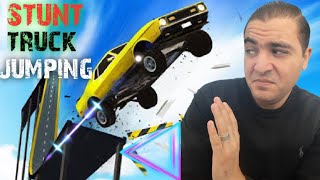 لعبة stunt truck jumping | قفز السيارات | قطع المسافات | جيمر بالعربى _ Gamer Blarabi screenshot 3