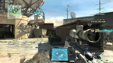 MW3 Triple Feed First Blood On Dome!