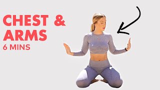 Firm Chest & Tight Arm Exercises | Under 10 mins